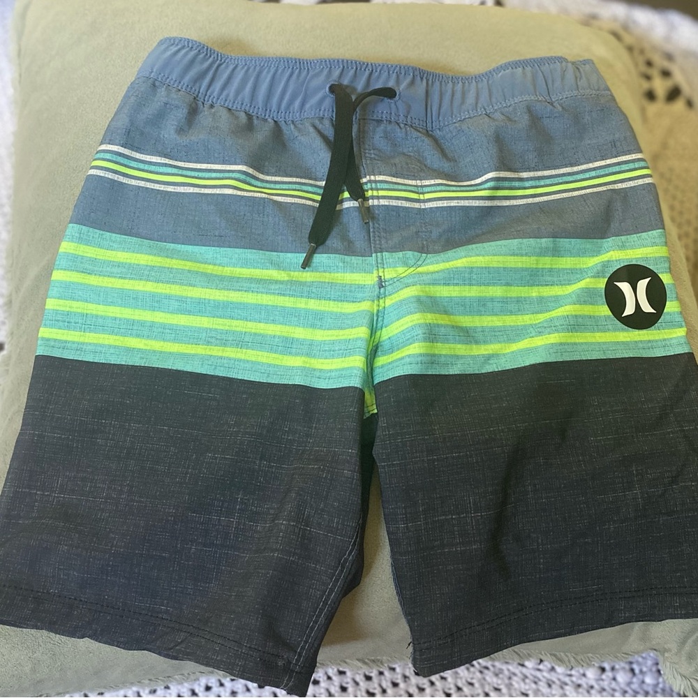 Boys Hurley Swim Trunks/Board Shorts Size 5/6 and Hurley shorts size 6